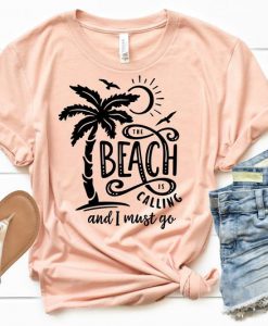 The beach is calling T Shirt SR18J0