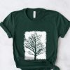 Winter Tree Silhouette T-shirt FD21J0