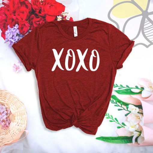 XOXO Valentines day Tshirt FD7J0