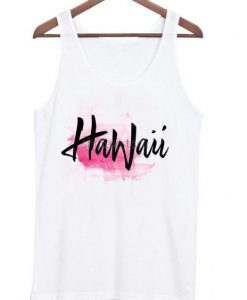 hawaii font tank top SR21J0