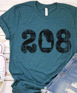 208 Idaho T-Shirt ND29F0