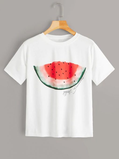 Cute Watermelon Tshirt FD5F0