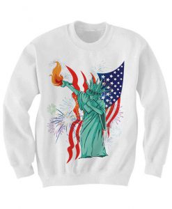Dabbin Of Liberty Sweatshirt EL6F0