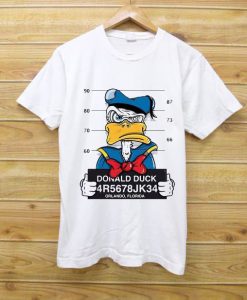 Donald Duck Jailed Tshirt FD6F0