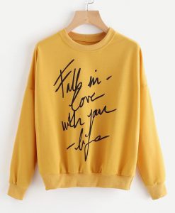 FALL IN LOVE Sweatshirt FD4F0