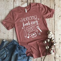 Holiday Baking Team Tshirt EL3F0