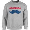 Mustache Crewneck Sweatshirt EL6F0