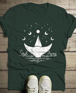 Sail Away Sailboat Shirt FD4F0