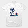 Vintage Beach Sunset tshirt FD4F0