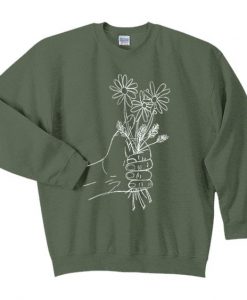 A Handful Of Flowers Sweatshirt TA18M0