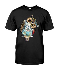 Owls Flower T Shirt AF24M0