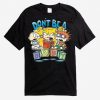 Rugrats Don't Be a Baby Black T-Shirt AF24M0