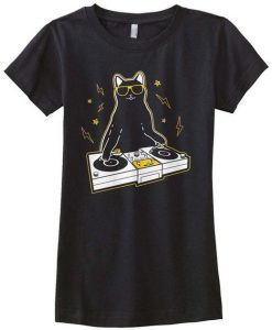 Cat DJ T-Shirt ND16A0