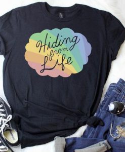 Hiding From Life T Shirt LY8A0