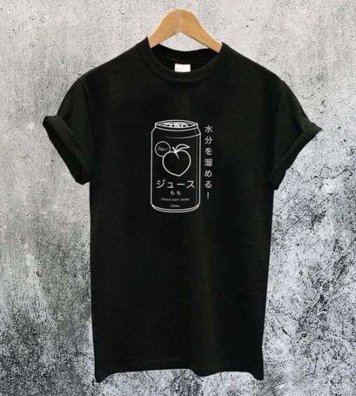 Japanese Peach Soft Drink T-Shirt AF9A0