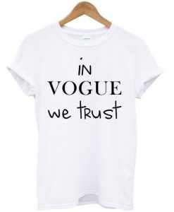 Vogue We Trust T-Shirt ND5M0