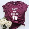 Baby on Board Tshirt AS26JN0