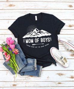 Mom of Boys T-Shirt SR13JL0