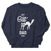 Best Cat Dad Sweatshirt AS22AG0