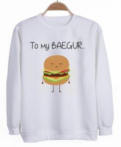 To my baegur sweatshirt AS22AG0