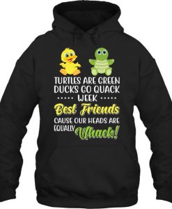 Turtles Are Green Ducks Hoodie LI11AG0