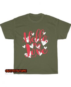 Hello-my-Love-typography-T-Shirt EL18D0