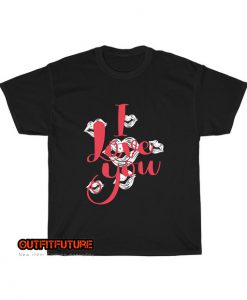 I-love-You-with-lip-illustration-T-Shirt EL18D0