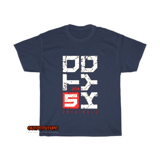 Tokyo japan textured T-Shirt EL13D0