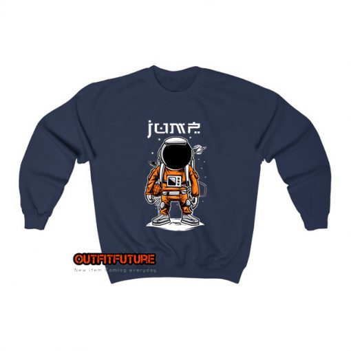 astronaut basket ball Sweatshirt EL9D0