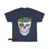 flower nature skull T-Shirt EL5D0