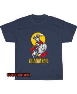 gladiator knight warrior illustration T-Shirt EL9D0