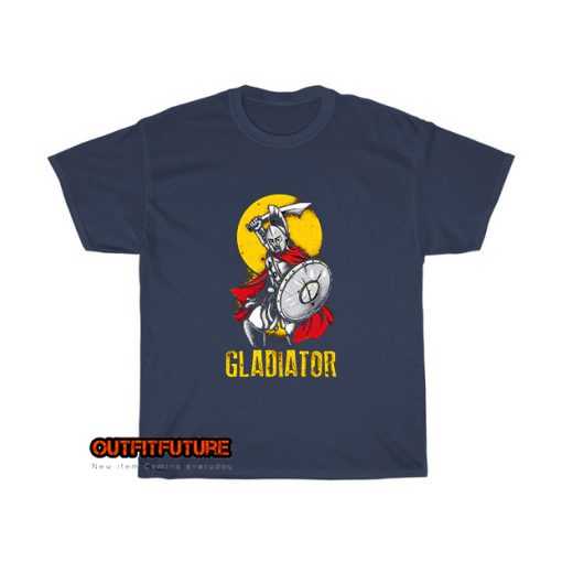 gladiator knight warrior illustration T-Shirt EL9D0
