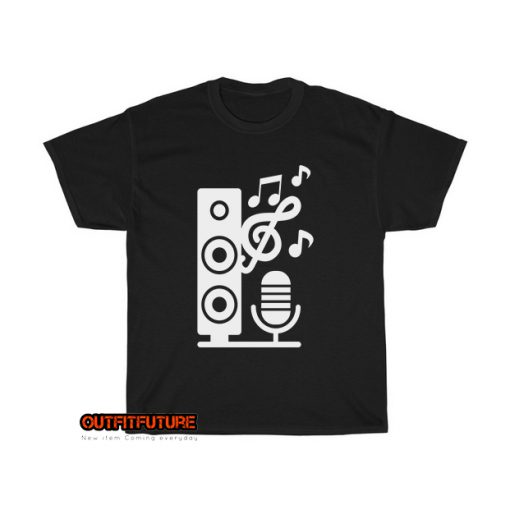 illustration-of-a-sound-system-and-mic-T-Shirt EL24D0