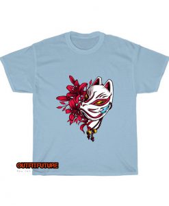 japanese fox mask T-Shirt EL5D0