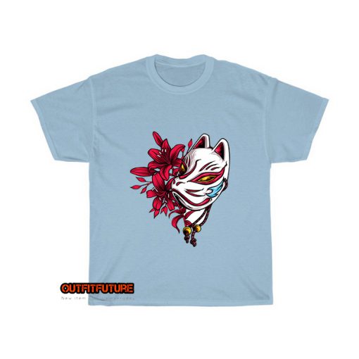 japanese fox mask T-Shirt EL5D0