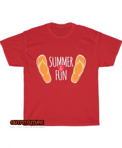 summer-&-have-fun-with-a-pair-of-slippers-T-Shirt EL24D0