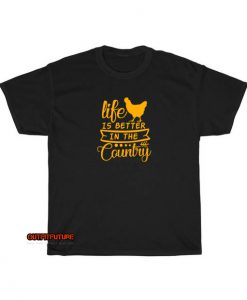 Life Is Better T-shirt EL14JN1