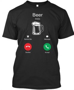 Beer Mobile T-Shirt SR11F1
