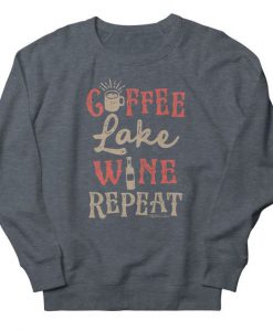Coffee Lake Wine Repeat Sweatshirt EL3F1
