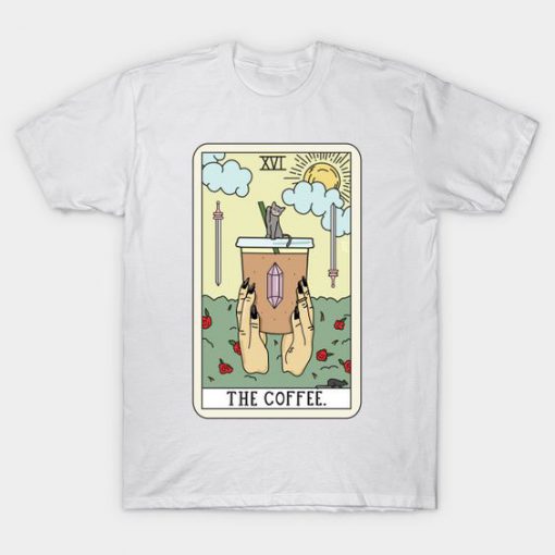Coffee Tarot T-Shirt DE4F1