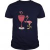 Flamingo in the Glass T-Shirt SR11F1