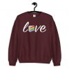 Love Rainbow Sweatshirt EL24F1