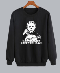 Michael Myers Happy Holidays Christmas Sweatshirt SN