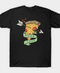Pizza Love T-Shirt DE4F1