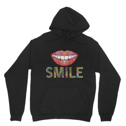 Smile Lips Kiss Hoodie EL3F1
