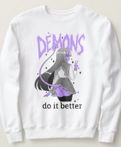 Demons Do It Better Light Sweatshirt AL9F1