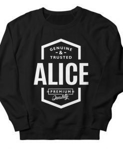 Alice Personalized Sweatshirt IM9MA1