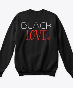 Black Love Sweatshirt IM17MA1