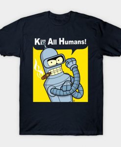 Can Kill All Humans T-Shirt IM12MA1