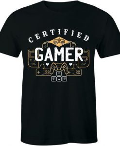 Certified Gamer T-shirt SD22MA1